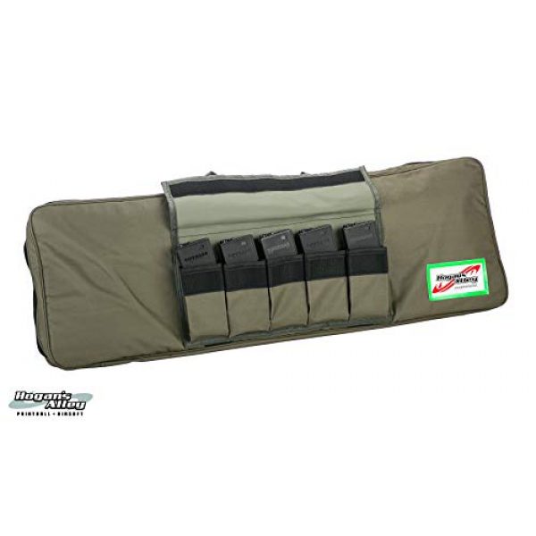 Hogan's Alley Paintball Rifle Case 2 Hogan's Alley 36" Single Gun Bag for Airsoft AEGs and Paintball Guns - Olive