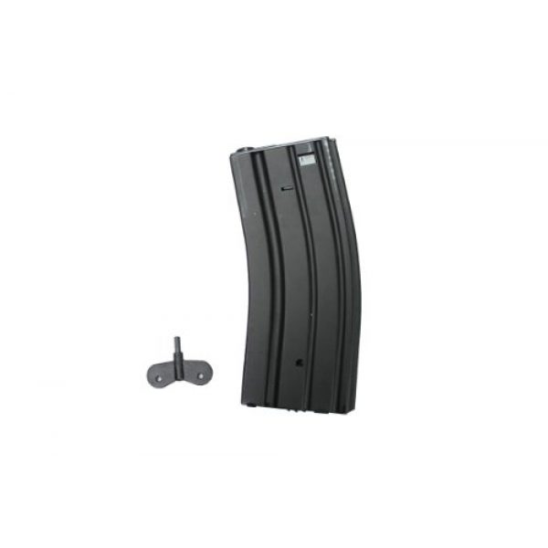 MetalTac Airsoft Gun Magazine 6 MetalTac M-Series 300 Round Hi-Cap AEG Airsoft Magazine