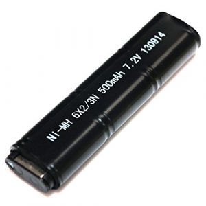 Airgunplace  1 Airgunplace Airsoft Wargame Shooting Gear CYMA Model No.:HY-127 7.2V 500mAh Ni-MH Battery for CYMA AEP Series(CM030, CM123, CM122.)