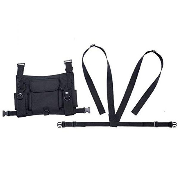 Shefure Airsoft Tactical Vest 6 Shefure Tactical Vest Airsoft Ammo Chest Bag for Men AK 47 Magazine Pouch Carrier Vest Combat Tactical Hunting Gear Military Equipment
