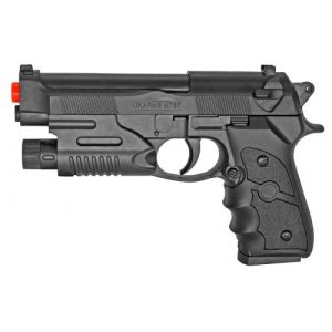 UKARMS Airsoft Pistol 1 bbtac m757r airsoft spring pistol black red dot sighted 150 fps with molded ergonomic hand grips airsoft gun by bbtac(Airsoft Gun)