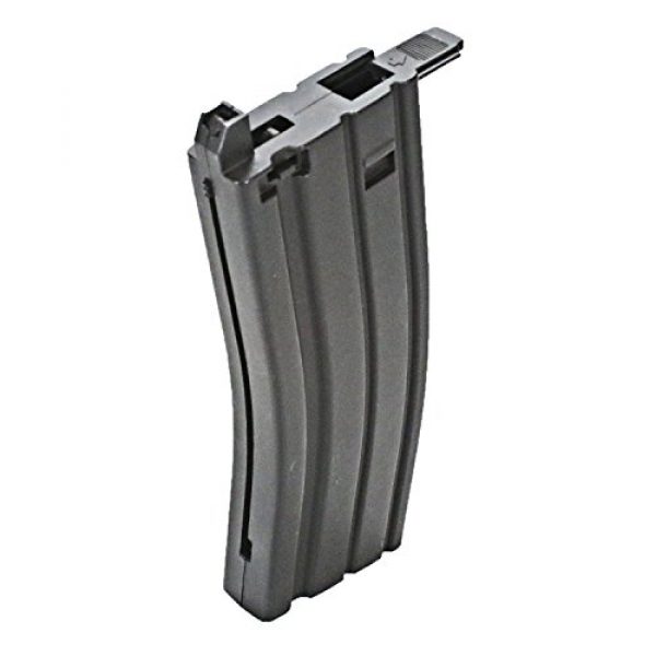 BBTac Airsoft Gun Magazine 4 BBTac BT-16 Clip - 450 Round Capacity Mag, Spare Clip Extra Airsoft Magazine for 6mm BBS Airsoft Gun Rifle BT-16A1 BT-16A2 MR733 MR744 (Pack of 4)