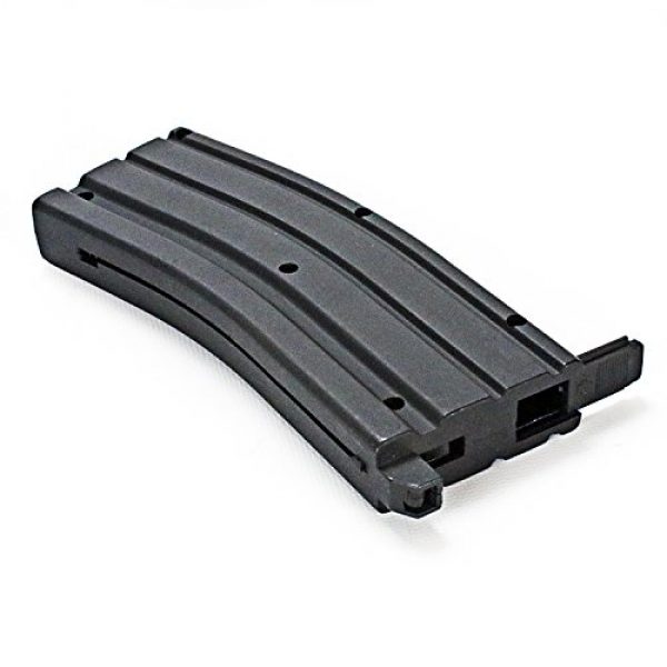 BBTac Airsoft Gun Magazine 5 BBTac BT-16 Clip - 450 Round Capacity Mag, Spare Clip Extra Airsoft Magazine for 6mm BBS Airsoft Gun Rifle BT-16A1 BT-16A2 MR733 MR744 (Pack of 4)