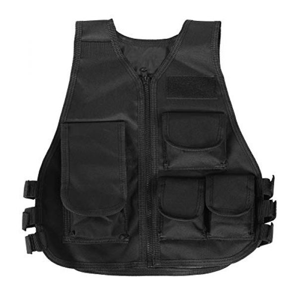 VGEBY Airsoft Tactical Vest 1 Tactical Vest, Adjustable Breathable Lightweight Combat Training Vest Outdoor Hunting, Fishing, Army Fans, CS War Game, Survival Game, Combat Training