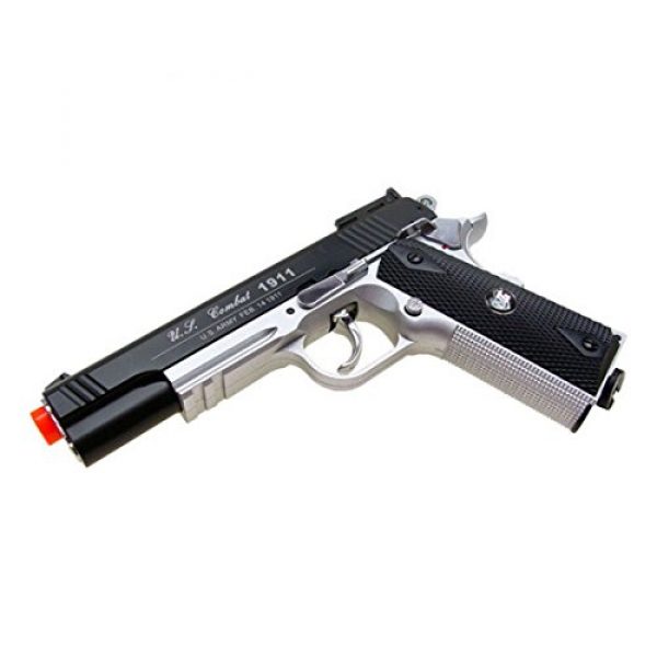 WG Airsoft Pistol 2 500 FPS NEW WG AIRSOFT FULL METAL M 1911 GAS CO2 HAND GUN PISTOL w/ 6mm BB BBs