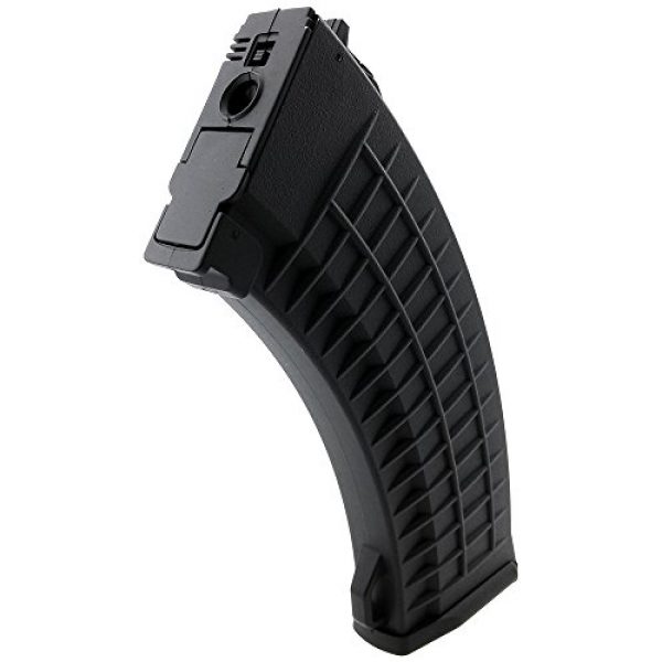 SportPro Airsoft Gun Magazine 2 SportPro 550 Round Polymer Thermold Waffle High Capacity Magazine for AEG AK47 AK74 Airsoft