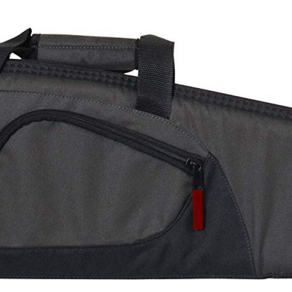 Allen Company Airsoft Gun Case 2 Allen Trappers Peak Gun Case, Black/Gray