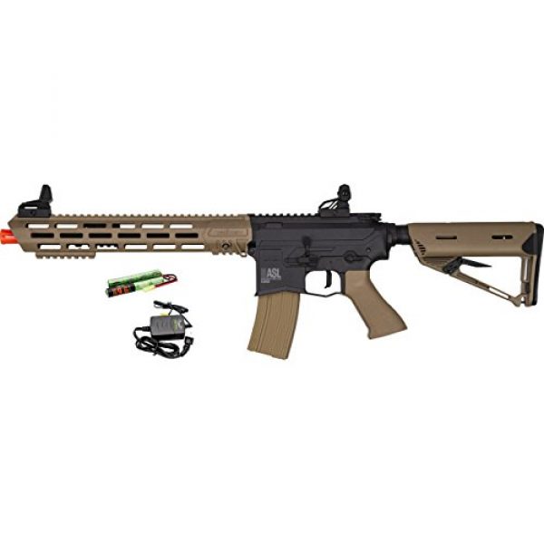 Valken Airsoft Rifle 1 Valken ASL TANGO M4 6mm Airsoft Rifle Tan/Black w/Battery & Charger