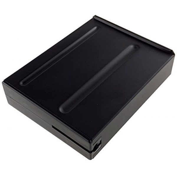 SportPro Airsoft Magazine 5 SportPro CYMA 100 Round Metal High Capacity Magazine for Sniper L96 3 Pack Airsoft Black