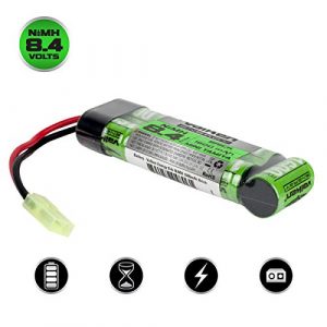 Valken 1 Valken Airsoft Battery - NiMH 8.4v 1600mAh Mini Brick Style