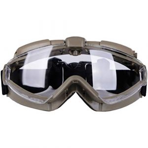 BESPORTBLE  1 BESPORTBLE Eyewear Protective Safety Glasses Anti-Fog Anti-Spitting Anti-Saliva Goggles Eyewear Safety Glasses-Black