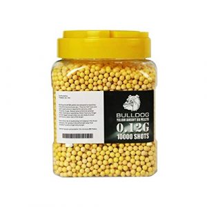 BULLDOG AIRSOFT Airsoft BB 1 Bulldog .12G Airsoft 6mm BBS Especially Designed for Entry Level AEG Electric Rifle Spring Pistol 10000 Rounds