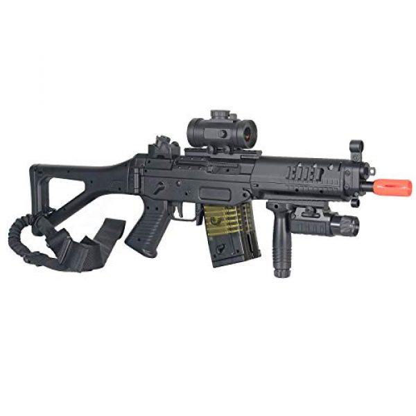 BBTac Airsoft Rifle 3 BBTac Double Eagle Airsoft Gun AEG Electric Rifle Full Auto Great Starter with Premium Airsoft Carrying Sling