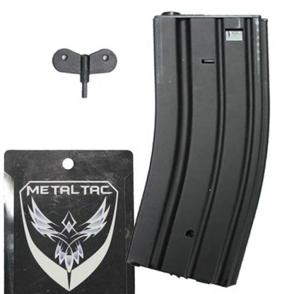 MetalTac Airsoft Gun Magazine 1 MetalTac M-Series 300 Round Hi-Cap AEG Airsoft Magazine