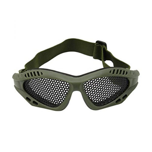 Oranmay  1 Oranmay Eye Protection Goggles Anti Fog Mesh Glasses for Motorcycle Airsoft