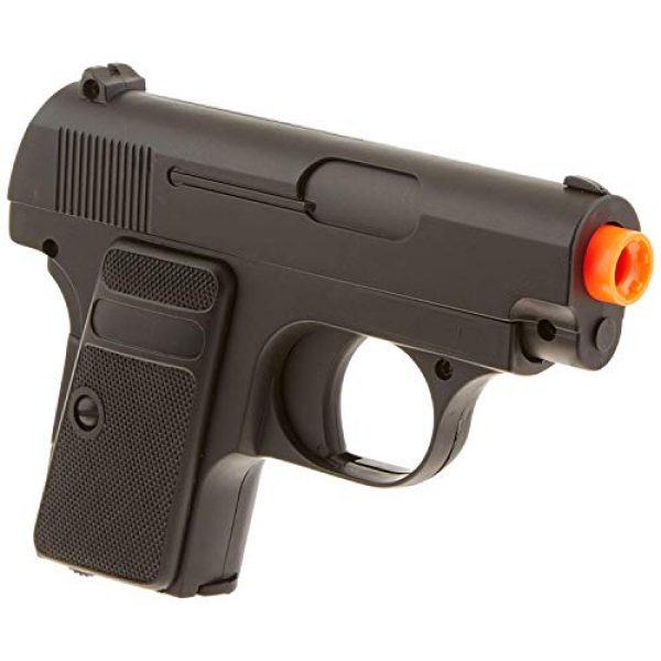Double Eagle Airsoft Pistol 4 Double Eagle 2 x A&N P328 Compact Spring Airsoft Pistol Hand Gun with 6mm BBS BB Black Great Pistol for Entry Level Airsoft Players