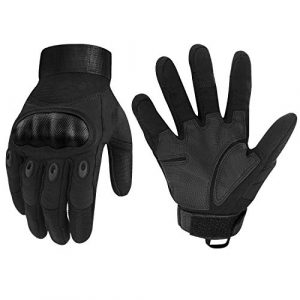 RAZZOR 1 RAZZOR Tatical Outdoor Gloves for Paintball, Shooting, Fishing, Outdoor Activities and Personal Protection (Large)