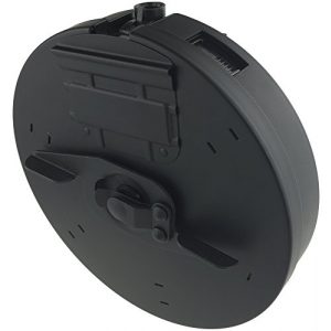 SportPro Airsoft Gun Magazine 1 SportPro CYMA 450 Round Metal Drum Magazine for AEG Thompson M1A1 Airsoft - Black