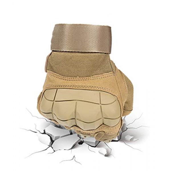 HIKEMAN  6 HIKEMAN Full Finger Touch Screen Tactical Military Gloves Hard Knuckle Gloves for Hunting Shooting Motorcycle Cycling Hiking
