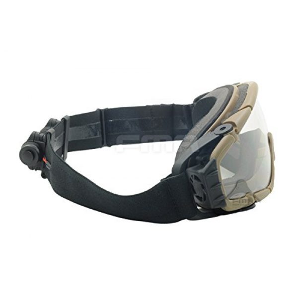 ATAIRSOFT  4 ATAIRSOFT Wind-Shield Protective Airsoft Ski Bike Goggles Mini Fan System