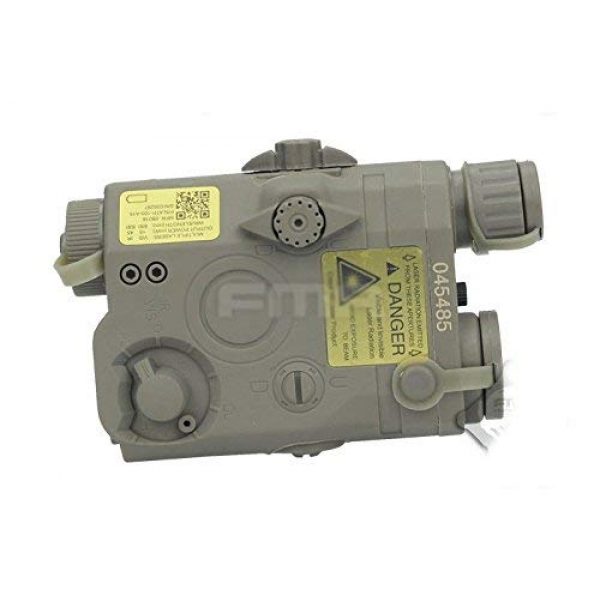H World Shopping  2 H World Shopping Navy Seal FMA PEQ-15 LA-5 Dummy Battery Case Box for Tactical Airsoft AEG Display FG
