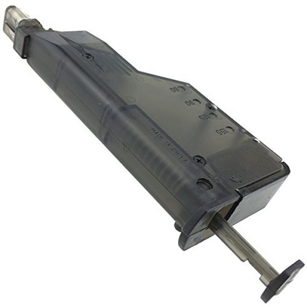 SportPro Airsoft Gun Magazine 7 SportPro Fidragon 155 Round BB Speedloader Magazine Loader for AEG GBB 2 Pack Airsoft - Transparent