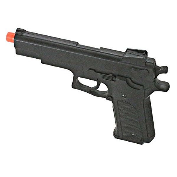 BBTac Airsoft Gun Magazine 4 BBTac M24 Clip - 15 Round Capacity Mag, Spare Clip Extra Airsoft Magazine for 6mm BBS Airsoft Gun Pistol