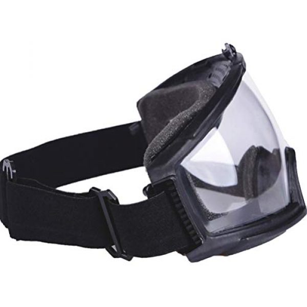 BESPORTBLE 6 BESPORTBLE Safety Goggle Glasses CS Game Protective Glasses Outdoor Sports Ski Riding Eyewear Eye Protection Goggles for Airsoft Paintball (Black Style)