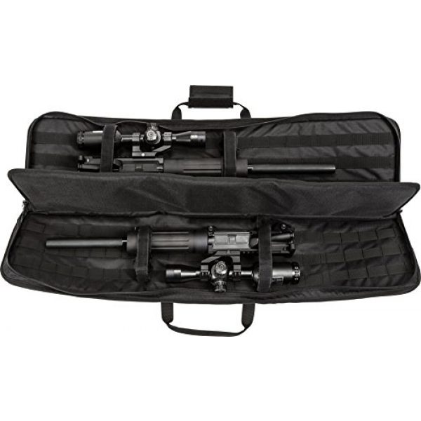 Uncle Mike's Airsoft Gun Case 3 Uncle Mike's Tactical Upper Case, Black