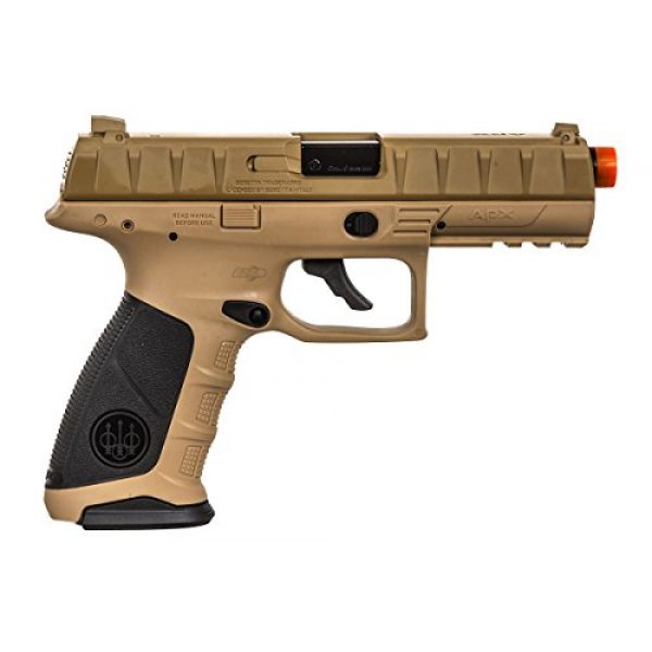 Elite Force Airsoft Pistol 7 Elite Force Beretta APX CO2 Blowback Pistol Airsoft Gun (FDE)