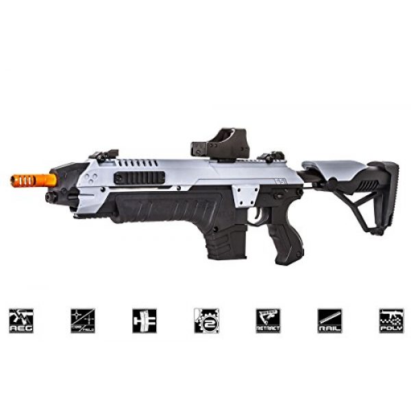 Star Airsoft Rifle 1 CSI S.T.A.R XR5 Advanced Main Battle Rifle M4 Carbine AEG Airsoft Gun ( Black/Gray)