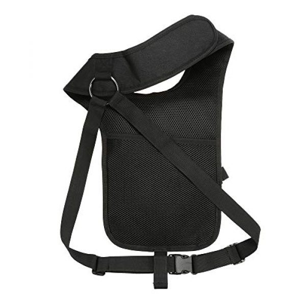 JSVDE Airsoft Gun Case 6 JSVDE Men's Shoulder Tactical Bag Concealed Carry Holster Waistband Airsoft Pistol Waterproof Nylon Stealth Tactical Accessory Bag