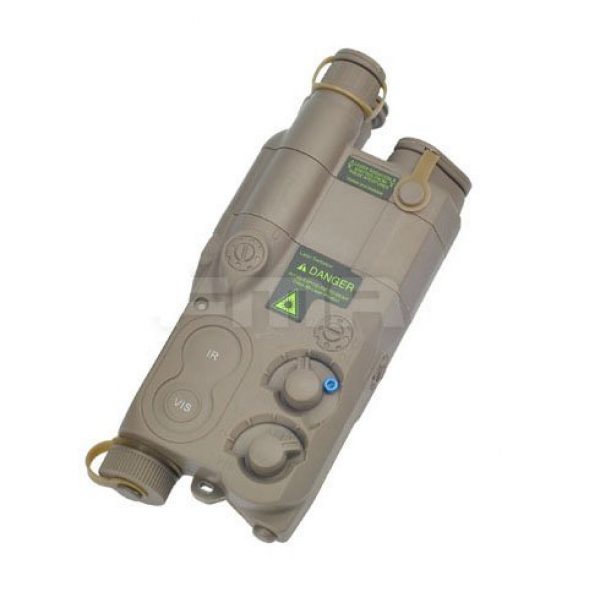 H World Shopping 1 H World Shopping Tactical Airsoft an/ PEQ16 Battery Case DE Dummy AEG with RIS Mount