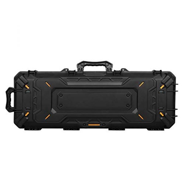 OneTigris Airsoft Gun Case 2 OneTigris Hard Gun Case Watertight Protective Case with Customizable Foam for Pistol (Black - 45L)