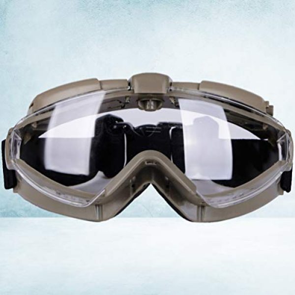 BESPORTBLE  7 BESPORTBLE Eyewear Protective Safety Glasses Anti-Fog Anti-Spitting Anti-Saliva Goggles Eyewear Safety Glasses-Black