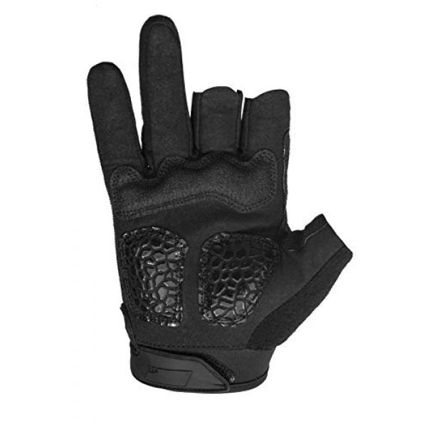 Seibertron  4 Seibertron T.T.F.I.G 2.0 Men's Tactical Military Gloves Flexible Rubber Knuckle Protective for Combat Hunting Hiking Airsoft Paintball Motorcycle Motorbike Riding Outdoor Gloves