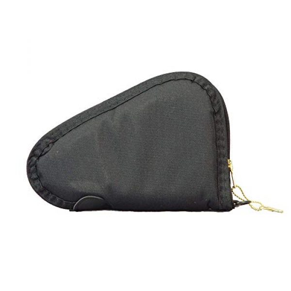 Allen Company Airsoft Gun Case 2 Allen Locking Handgun Case, Black, 11