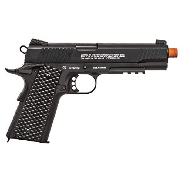 Elite Force Airsoft Pistol 5 Elite Force 1911 Gen 3 Tactical CO2 Blowback Airsoft Pistol (Black)