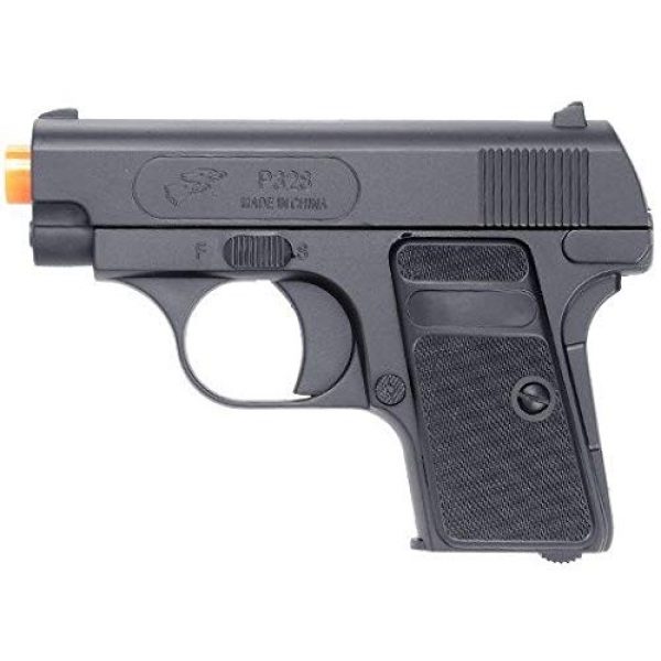 Double Eagle Airsoft Pistol 3 Double Eagle 2 x A&N P328 Compact Spring Airsoft Pistol Hand Gun with 6mm BBS BB Black Great Pistol for Entry Level Airsoft Players