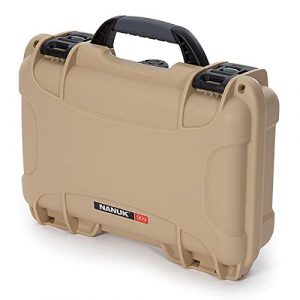 Nanuk Airsoft Gun Case 5 Nanuk 909 Pistol Case W/Foam (Tan)