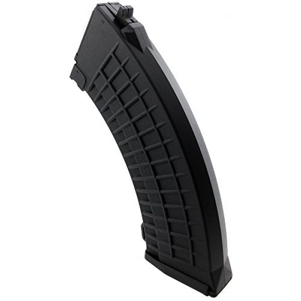 SportPro Airsoft Gun Magazine 5 SportPro 550 Round Polymer Thermold Waffle High Capacity Magazine for AEG AK47 AK74 Airsoft