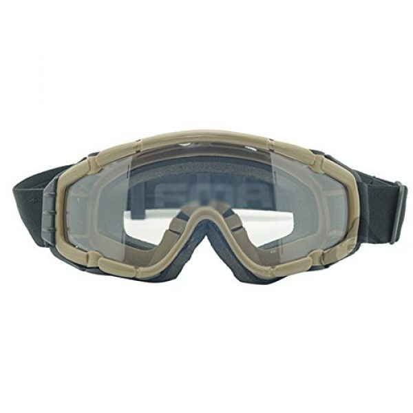 ATAIRSOFT  3 ATAIRSOFT Wind-Shield Protective Airsoft Ski Bike Goggles Mini Fan System
