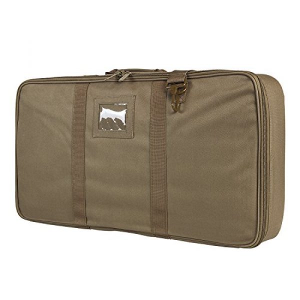 ATG Airsoft Gun Case 2 ATG Tactical Padded Discreet Carbine Rifle Case Takedown Broken Down Upper & Lower Storage 26.0 L X 13.0 W X 3.0 T