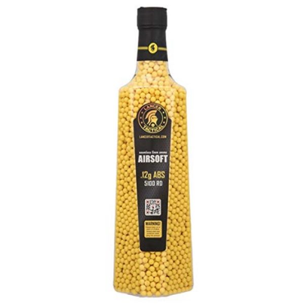 Lancer Tactical Airsoft BB 1 Lancer Tactical Airsoft 5100 RDS 0.12g BBS - Yellow
