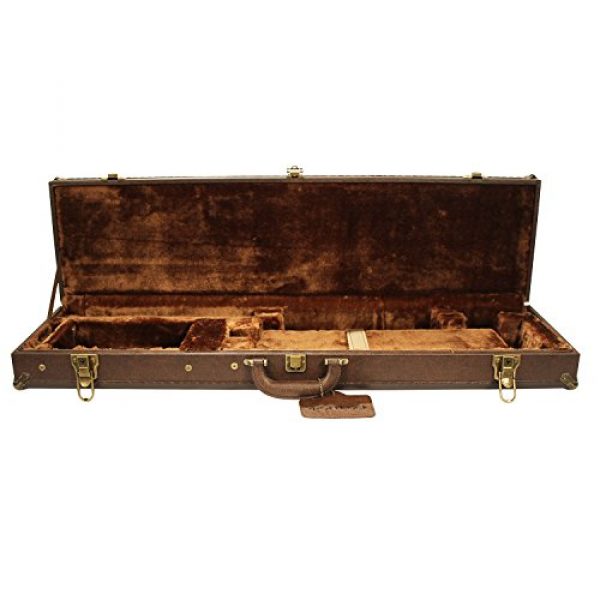 Birchwood Casey Rifle Case 2 Birchwood Casey LeatherLock Takedown Deluxe O/U Shotgun - Brown