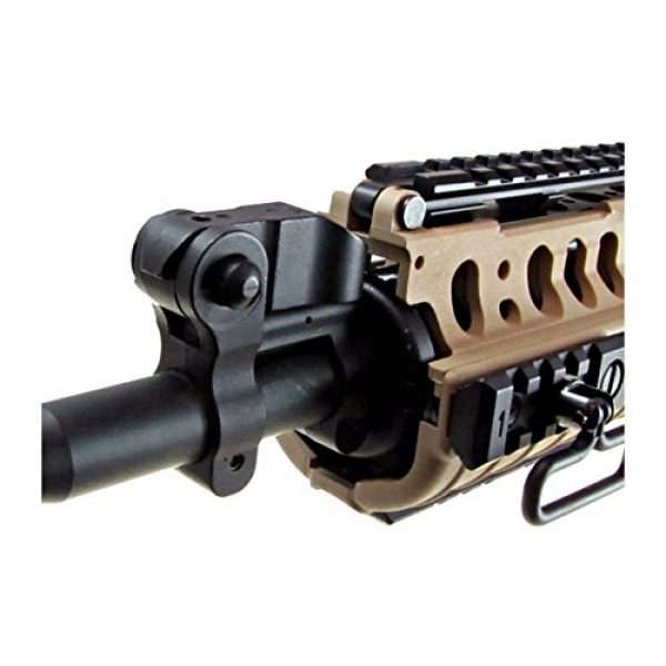 Golden Eagle Airsoft Rifle 7 jg full metal gearbox desert tan aeg w/ integrated rail and high performance tight bore barrel - newest enhanced model(Airsoft Gun)