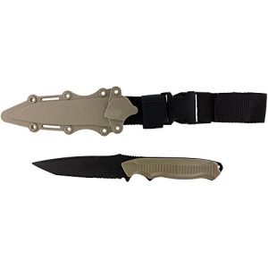 SportPro 1 SportPro Rubber Combat Knife 141 Style for Training Airsoft Dark Earth