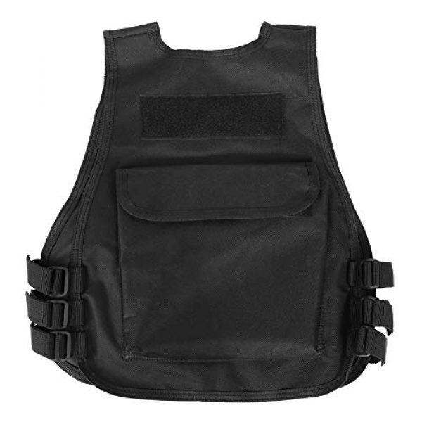 VGEBY Airsoft Tactical Vest 3 Tactical Vest, Adjustable Breathable Lightweight Combat Training Vest Outdoor Hunting, Fishing, Army Fans, CS War Game, Survival Game, Combat Training