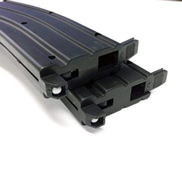 BBTac Airsoft Gun Magazine 2 BBTac Airsoft Magazine Clip for Crosman Stinger R34 R37-450 Round Capacity Mag, Spare Extra Mag for 6mm BBS Airsoft Gun Rifle