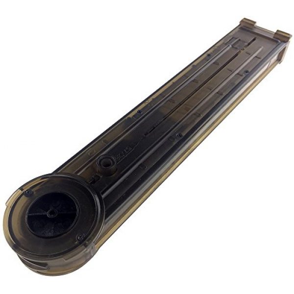 SportPro Airsoft Gun Magazine 6 SportPro CYMA 280 Round Polymer High Capacity Magazine for AEG P90 Airsoft - Transparent